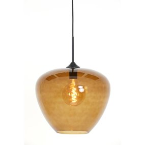 Mayson Ø40 Bruin hanglamp Van Light & Living - Perfect voor het creëren van sfeervolle verlichting in de woonkamer, eetkamer of slaapkamer.