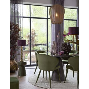 Plumeria Ø50 Donkergroen hanglamp Van Light & Living - 