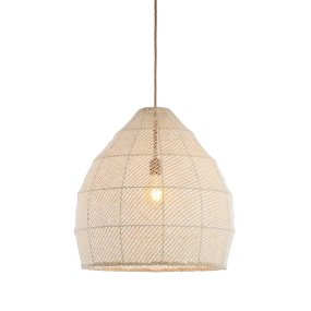 Makassar Ø50 Crèmewit hanglamp Van Light & Living - 