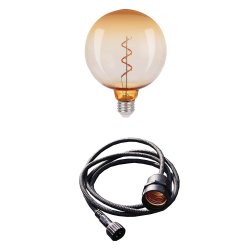 Penny (vintage) Vintage Van Lightson - Met zijn ingetogen design en warme gloed past hij perfect boven een eettafel, een bankstel of als spot in een hoek.