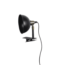 Pelle Zwart klemlamp Van Strömshaga - Tafellamp die bijvoorbeeld aan het hoofdeinde, een vensterbank of de rand van een tafel of plank kan worden bevestigd.