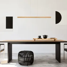 Dentsy 120cm Koper hanglamp Van Globo Lighting - Med den smidiga touchknappen f&ouml;r av/p&aring; och den stegl&ouml;sa touchdimmern kan du enkelt justera ljusstyrkan efter &ouml;nskem&aring;l.