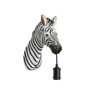 Zebra 25cm Zwart wandlamp Van Light & Living - 