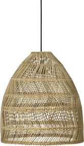 Maja Ø46 Natuur Van PR Home - Het decoratieve rotanpatroon zorgt voor een mooi lichtspel in de kamer wanneer de lamp brandt en draagt bij aan een aangename sfeer.