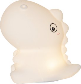 Dinosaur Wit kinderlamp Van Star Trading - Een transformator is niet inbegrepen en het lampje werkt op 3,7V DC.