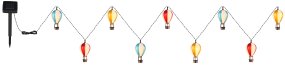Balloon Veelkleurig solarlamp Van Globo Lighting - En unik och st&auml;mningsfull detalj som ger utomhusmilj&ouml;n en lekfull och elegant touch!