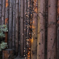 Bliss Zwart Van Lightson - Je kunt de lus ook om en in bijvoorbeeld een spar of berk om een werkelijk effectieve lichtbeleving te creëren.