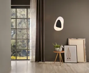 Dorsey 32cm Zwart wandlamp Van Globo Lighting - Dorsey v&auml;gglampa f&ouml;rtrollar med sin unika molnformade design och skapar en harmonisk atmosf&auml;r i varje rum.