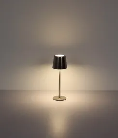 Vancouver 28cm Nikkel Draagbare Van Globo Lighting - Gemaakt van mat nikkelmetaal met een opaalkleurige kunststof kap, geeft hij een stijlvolle en verfijnde indruk.
