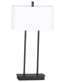 Luton 56cm Zwart Van By Rydéns - Zet hem op uw nachtkastje, bureau in de hal of bij de vensterbank in de woonkamer.