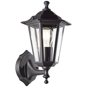 Carleen Zwart buitenlamp Van Brilliant - Dankzij de IP44-classificatie is Carleen spatwaterdicht en ideaal voor gebruik buitenshuis, zelfs onderweg.