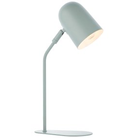 Tong 38cm Matgroen bureaulamp Van Brilliant - Dankzij de draaibare kop kunt u de richting van het licht eenvoudig aanpassen om grotere of schuine oppervlakken te drogen, zodat er geen donkere hoeken ontstaan.