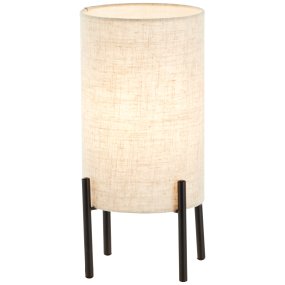 Fairhill 30cm Beige tafellamp Van Brilliant - De Fairhill tafellamp is ideaal voor sfeervolle verlichting in uw woonkamer.