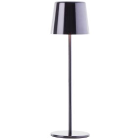 Xaana 37cm Zwart Draagbare Van Brilliant - Dankzij de touchdimmerfunctie en de instelbare kleurtemperatuur van warmwit tot koelwit cre&euml;ert u zowel binnen als buiten een aangename sfeer.