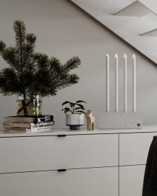 Raw Light Grijs Van By Rydéns - Met een hoogte van 55,5 cm en een lengte van 55,5 cm.