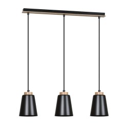 Bolero 66cm Zwart Van Emibig Lighting - De Bolero plafondlamp in Scandinavische stijl is een uitstekende keuze voor de woonkamer, slaapkamer of thuiskantoor.
