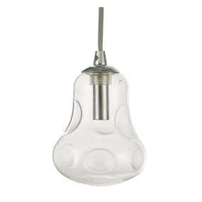 Junis Ø10 Duidelijk Van Oriva - Door de unieke vorm is de lamp een echte blikvanger, perfect voor zowel de keuken als de woonkamer.