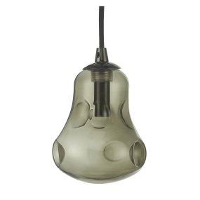 Junis Ø10 Rookkleurig Van Oriva - Laat deze lamp een stijlvol detail worden dat uw interieur een persoonlijke en verfijnde uitstraling geeft.