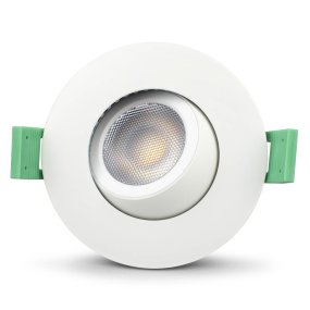 Sanna 230V 3000-4000K Wit Van Llitt - Deze spot heeft een helderheid van iets meer dan 520 lumen en een instelbare kleurtemperatuur van 3000K/4000K.