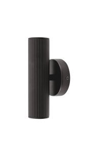 Hubble Zwart Van Globen Lighting - De glazen afdekkingen op de openingen van de lamp zijn eenvoudig vast te schroeven en beschermen de lichtbronnen.