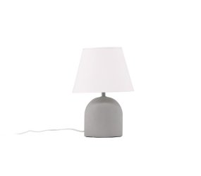 Styrsö 37cm Grijs tafellamp Van Venture Design - Dankzij het stijlvolle design past de lamp goed bij de andere meubels in de kamer en krijgt de kamer een huiselijke uitstraling.