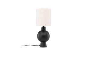 Mysterna 55cm Zwart tafellamp Van Venture Design - Dankzij het doordachte ontwerp en de zachte vormen is deze lamp een prachtige blikvanger met een warme uitstraling.