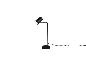 Marley 45cm Zwart bureaulamp Van Trio Lighting - De lampenkop is verstelbaar en kan zowel omhoog als omlaag worden gericht.