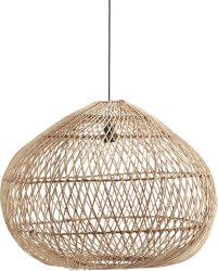 Karen Ø50 Natuur hanglamp Van PR Home - Omdat het van natuurlijke materialen is gemaakt, kunnen er kleine afwijkingen in de maatvoering optreden en kan de kleur in de loop van de tijd veranderen.