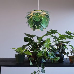 Illumin Ø45 Groente hanglamp Van Dyberg Larsen - Deze lamp is gemaakt van duurzame PP-componenten en een PC-frame en is zowel functioneel als elegant.