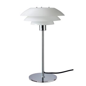DL31 50cm Chroom tafellamp Van Dyberg Larsen - De elegante tafellamp DL31 is een nieuw lid van de DL-serie en is een prachtige aanvulling op uw huis.