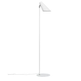 Cale Wit vloerlamp Van Dyberg Larsen - Een lamp die esthetiek en functionaliteit combineert voor een aangename sfeer in uw huis.