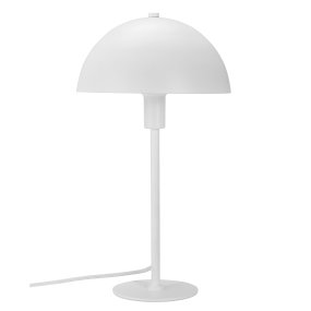 Stockholm 40cm Wit tafellamp Van Dyberg Larsen - De kleine witte tafellamp uit de serie Stockholm, met een hoogte van 38 cm, is ideaal voor het verlichten van de boekenplank, een smalle plank, de vensterbank, het nachtkastje en vele andere plaatsen.