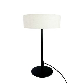 Calix 40cm Zwart tafellamp Van Dyberg Larsen - Dankzij de stabiele basis en de eenvoudige vorm is deze lamp eenvoudig te plaatsen in verschillende omgevingen, terwijl hij tegelijkertijd sfeerverlichting biedt en een elegant designelement is.