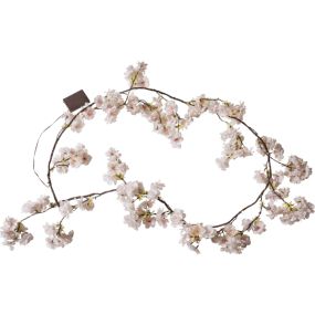 Lichtslinger Cherryflower Roze Van Star Trading - Een prachtige decoratie voor in huis, bijvoorbeeld voor op tafel.