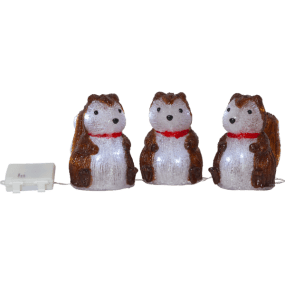 Crystalo Eekhoorn Bruin Van Star Trading - Een geweldige decoratie voor in de tuin, de kinderkamer of waarom zou u ze niet bij de kerstboom zetten?