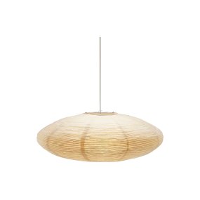 Yuni Lampenkap Excl. Ophangsysteem Ø58 Beige hanglamp Van PR Home - De kap heeft een onregelmatig frame van dicht opeengepakte stalen draden, wat een prachtig, levendig patroon cre&euml;ert en de lamp een luchtig karakter geeft.