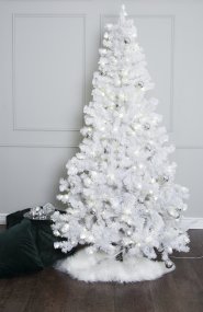 Ottawa 210cm Wit Van Star Trading - Witte kerstboom met een hoogte van 210cm.