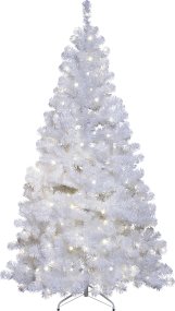 Ottawa 210cm Wit Van Star Trading - Witte kerstboom met een hoogte van 210cm.