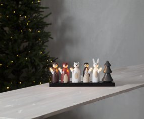 Forest friends Multifunctioneel Van Star Trading - Plaats het in een raam, op een plank of op een andere plek.