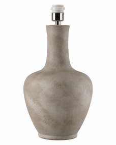 Dilbar 54cm Sand lampenvoet Van Hallbergs - Dilbar lampfot &auml;r tillverkad i keramik och har en mjuk sandgr&aring; f&auml;rg som ger ett varmt och stilrent uttryck.