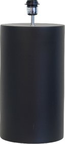 Manhattan 50cm Matzwart lampenvoet Van Hallbergs - Manhattan is een stijlvolle lampenvoet met een modern design.