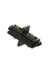 Rechte Verbindingsstuk Zwart Van Aneta Lighting - 