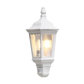 Firenze Wit buitenlamp Van Konstsmide - De lamp is perfect voor buitenmuren en entrees en zorgt voor een tijdloze uitstraling en veiligheid onder alle weersomstandigheden.