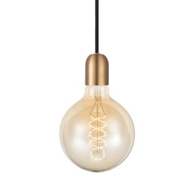 Classic Ø4 Koper hanglamp Van Halo Design - Wij adviseren om er meerdere in een groepje boven de eettafel te plaatsen, of als hanglamp in de slaapkamer boven de nachtkastjes.