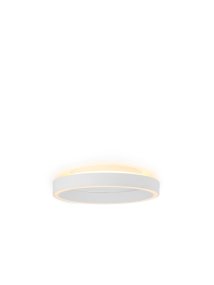 Backlight String Ø30 Wit plafondlamp Van Halo Design - Het witte metalen frame met een hoge p&aring; Met een diameter van ongeveer 6 cm valt hij gemakkelijk op in de omgeving.