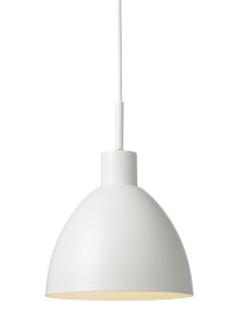 Rock Ø20 Wit hanglamp Van Halo Design - De Rock plafondlamp is een moderne klassieker met een industriële touch die perfect past in het stijlbewuste interieur.