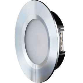 Q-36 Downlight 3000K Aluminium Van Designlight - Met een gatdiameter van 55 mm, een inbouwdiepte van 13 mm en een diameter van 70 mm is deze geschikt voor de vervanging van de meeste vergelijkbare armaturen.