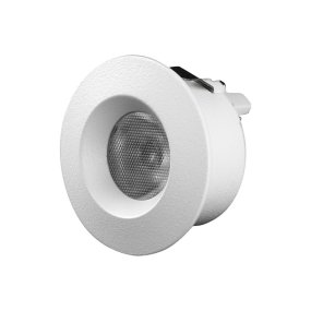 Q-19 Mini Downlight 2700K 10 Stuks Wit Van Designlight - Aan de achterzijde van de armatuur bevindt zich een snelkoppeling voor 0,75-1,5 mm kabel.