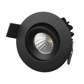 Q-16 Mini Downlight 3000K Zwart Van Designlight - Met een lichtstroom van 310 lumen heeft de armatuur een breed scala aan toepassingen en kan deze zowel als decoratieve verlichting, accentverlichting als onderdeel van de algemene verlichting in een ruimte worden ge&iuml;nstalleerd.