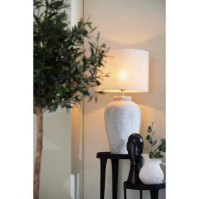 Vesevius 55cm Lichtgrijs lampenvoet Van Light & Living - 